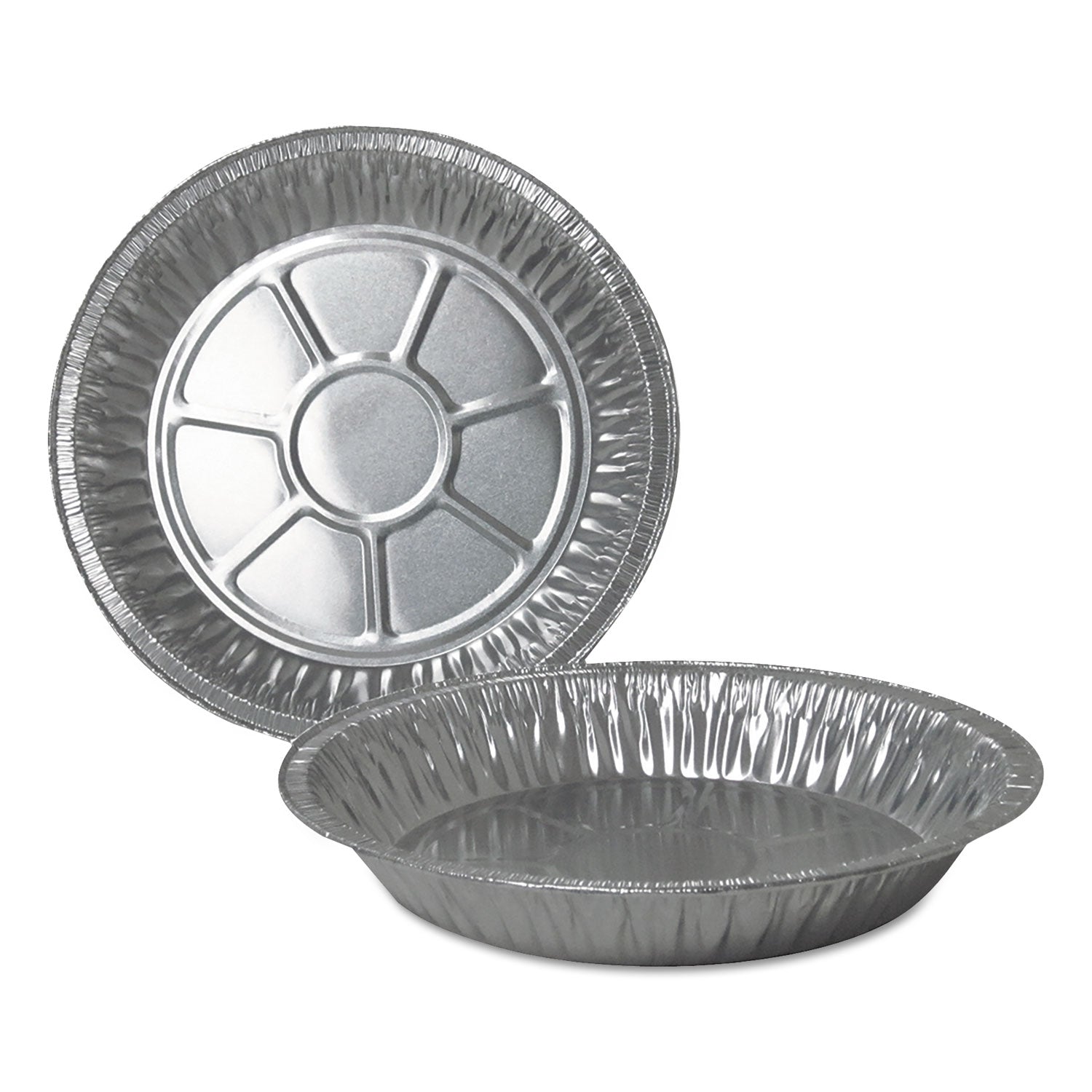 aluminum-pie-pans-deep-327-oz-9-diameter-x-131-silver-500-carton_dpk210040 - 1