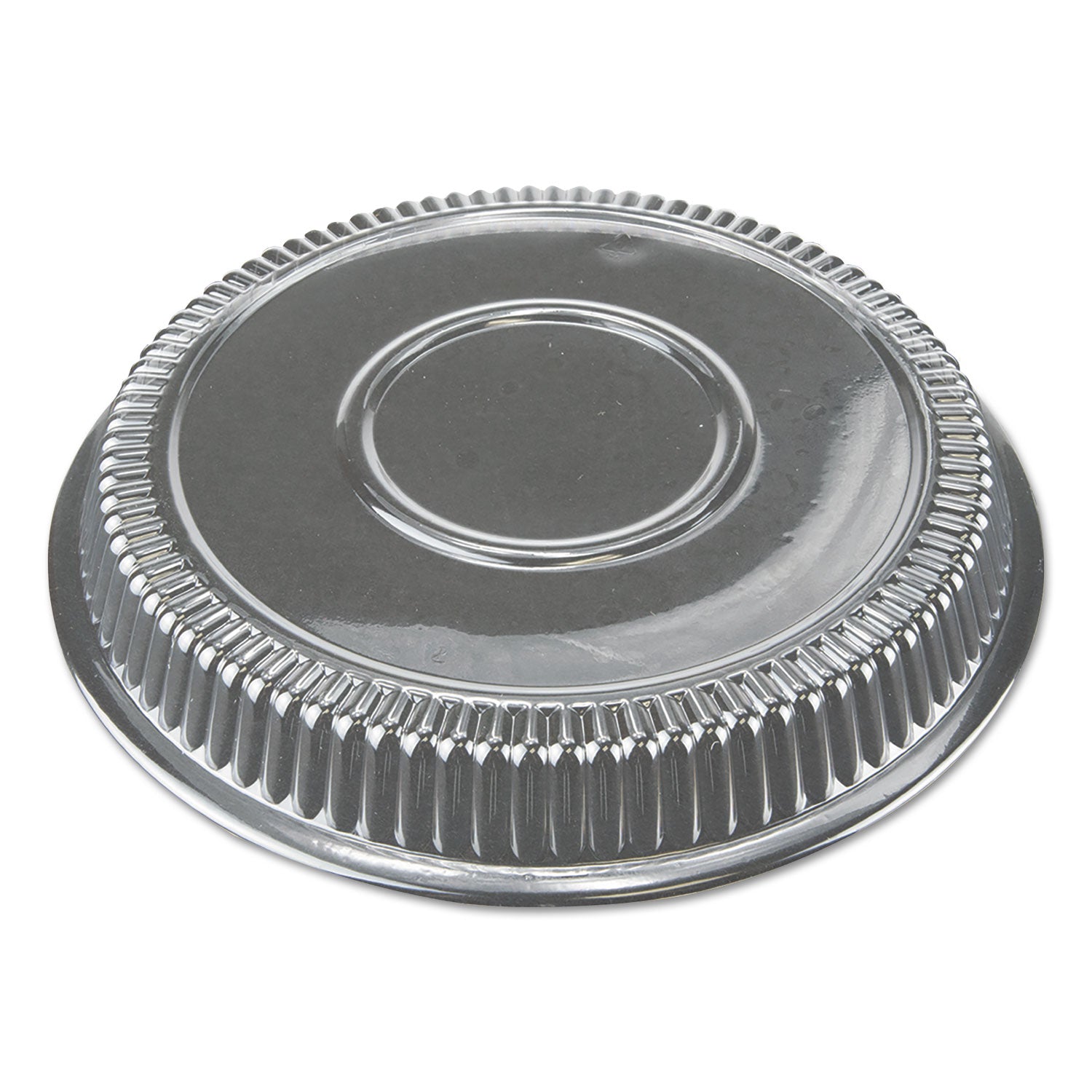 dome-lids-for-9-round-containers-9-diameter-x-1h-clear-plastic-500-carton_dpkp290500 - 1