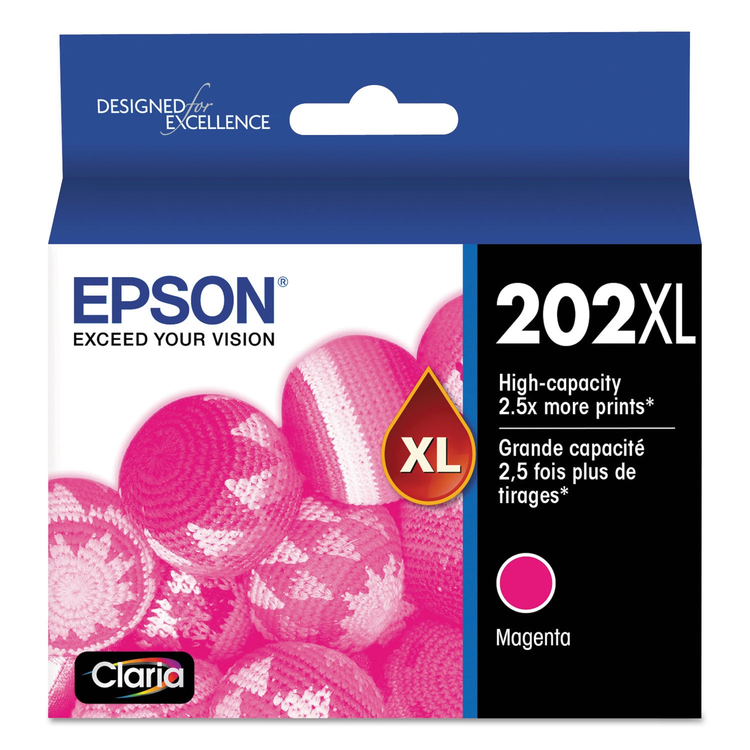 t202xl320-s-202xl-claria-high-yield-ink-470-page-yield-magenta_epst202xl320s - 1