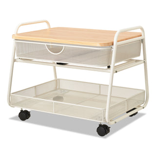 onyx-under-desk-machine-stand-metal-1-shelf-1-drawer-1-bin-100-lb-capacity-21-x-16-x-175-white_saf5208wh - 1