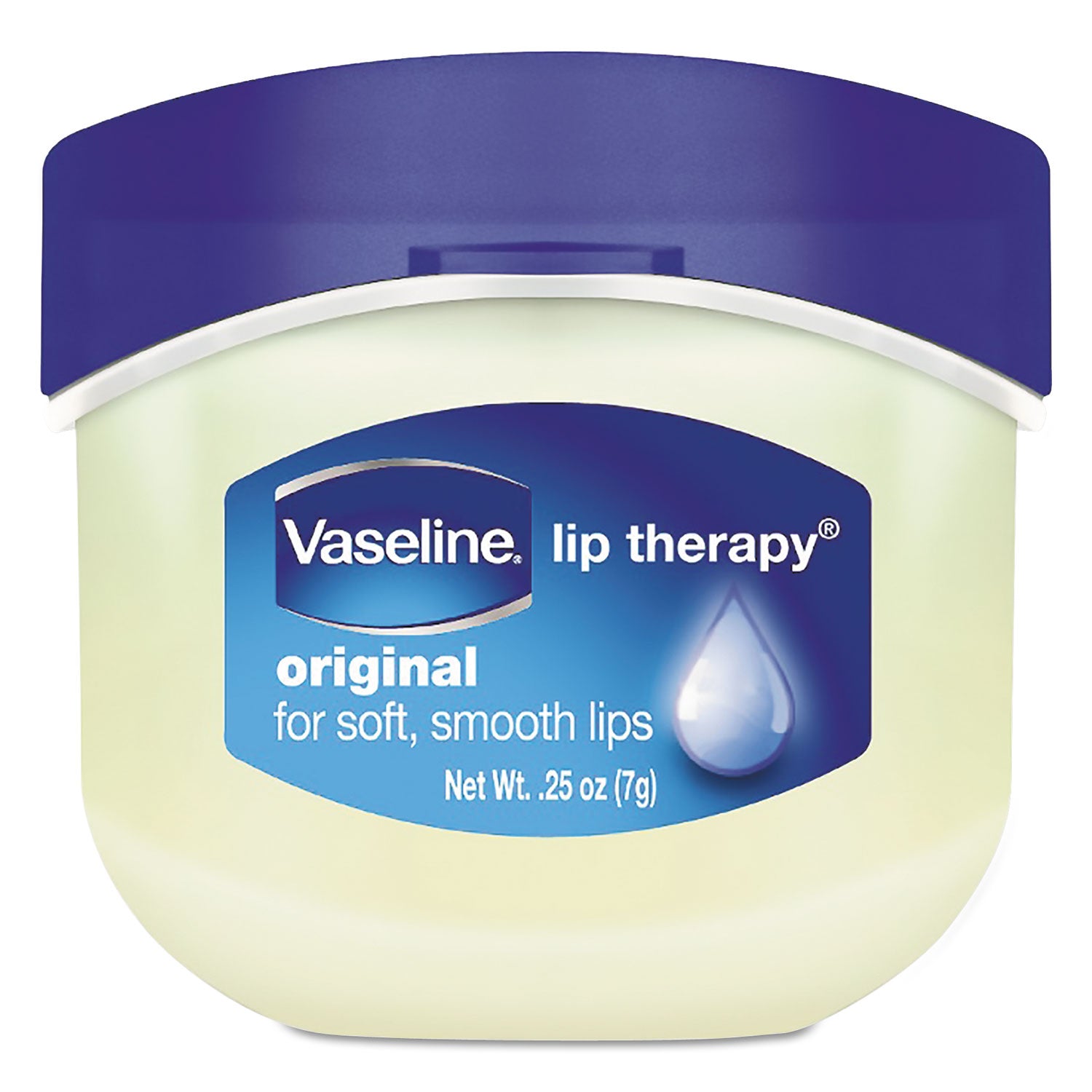 lip-therapy-original-025-oz-plastic-flip-top-container_uni20677ea - 1