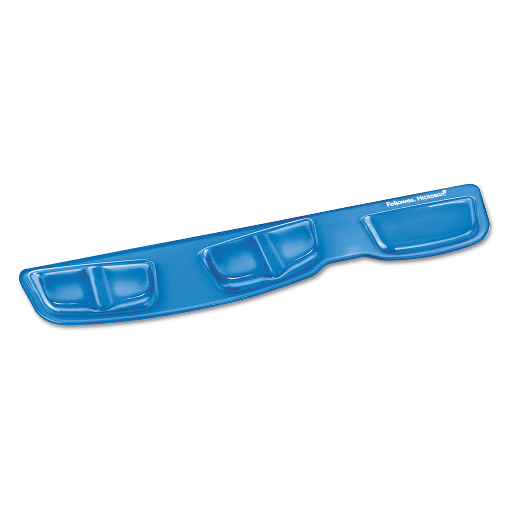 Gel Keyboard Palm Support, 18.25 x 3.37, Blue - 