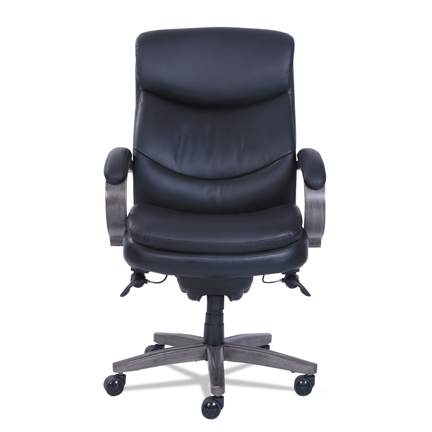 woodbury-high-back-executive-chair-supports-up-to-300-lb-2025-to-2325-seat-height-black-seat-back-weathered-gray-base_lzb48962a - 2
