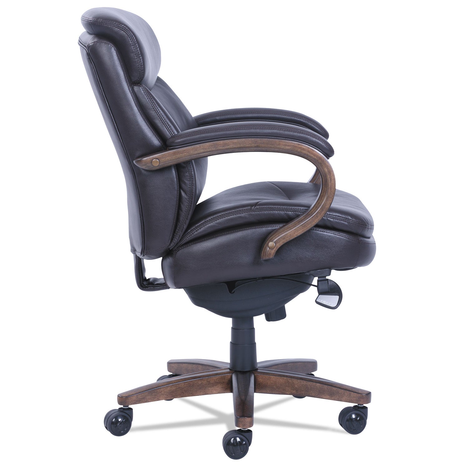 woodbury-mid-back-executive-chair-supports-up-to-300-lb-1875-to-2175-seat-height-brown-seat-back-weathered-sand-base_lzb48963b - 3