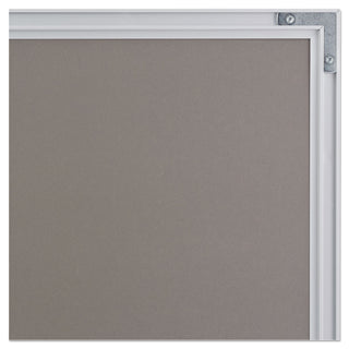 Dry Erase Board, 36 x 24, Melamine White Surface, Silver Aluminum Frame - 