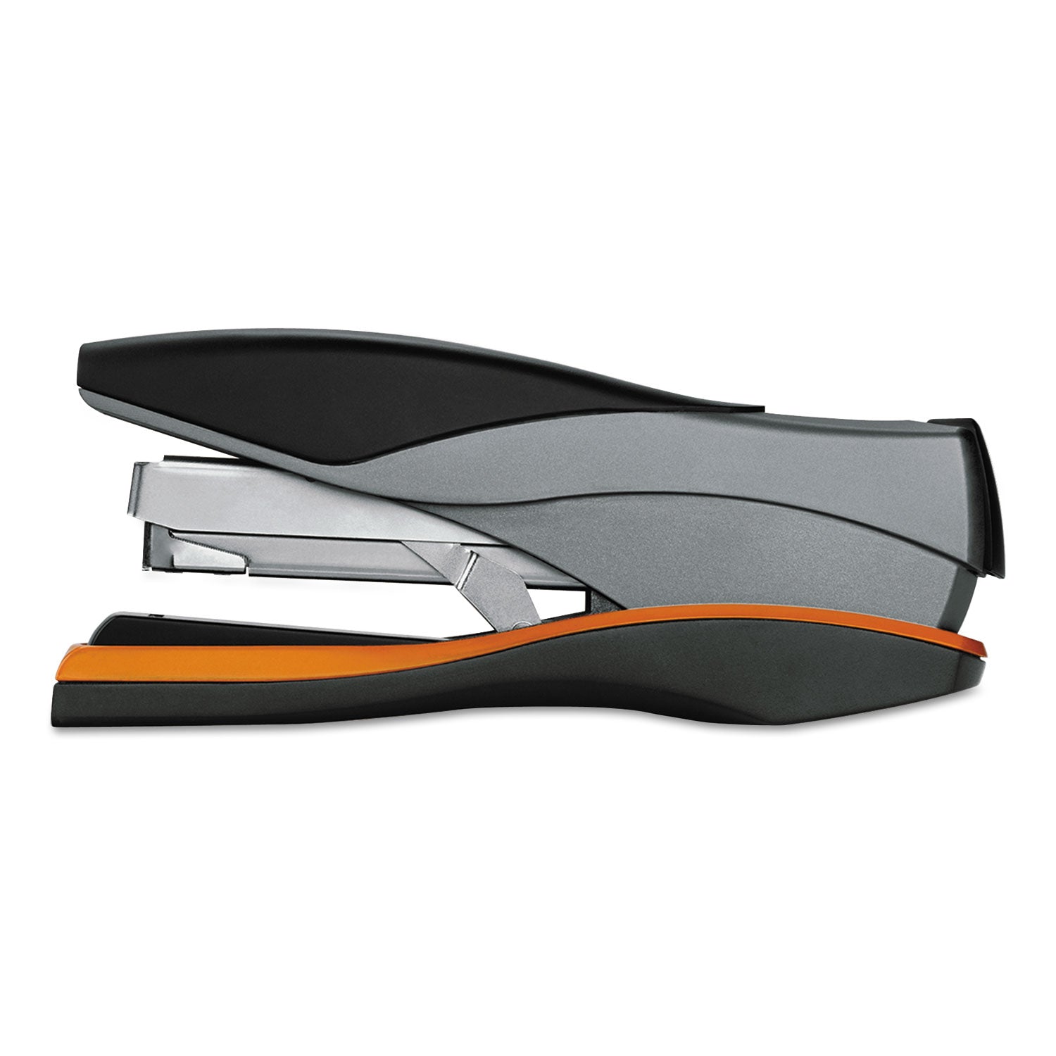 Optima 40 Desktop Stapler, 40-Sheet Capacity, Silver/Black/Orange - 