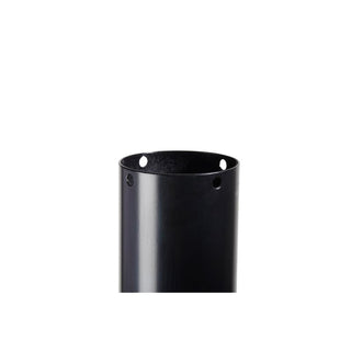 Plexon In-Ground Mailbox Post, 51in. Powder Coated, Black, Galvanized Steel