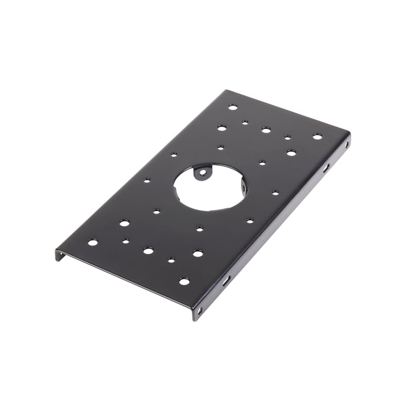 Plexon In-Ground Mailbox Post, 51in. Powder Coated, Black, Galvanized Steel