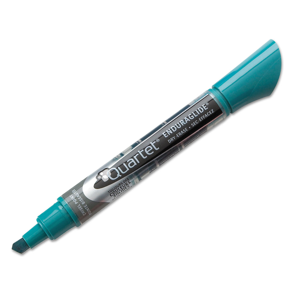 EnduraGlide Dry Erase Marker, Broad Chisel Tip, Assorted Colors, 4/Set
