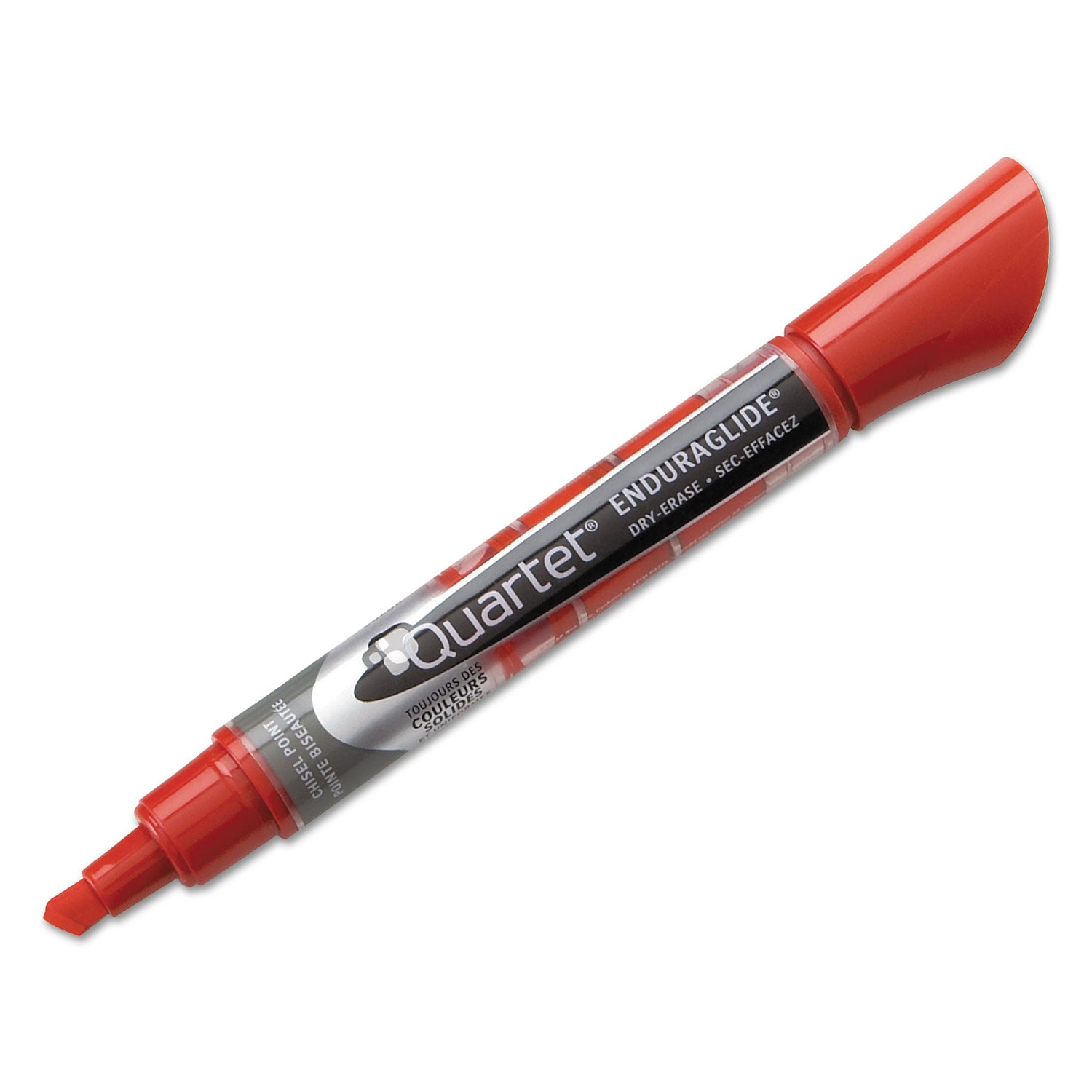 EnduraGlide Dry Erase Marker, Broad Chisel Tip, Nine Assorted Colors, 12/Set - 