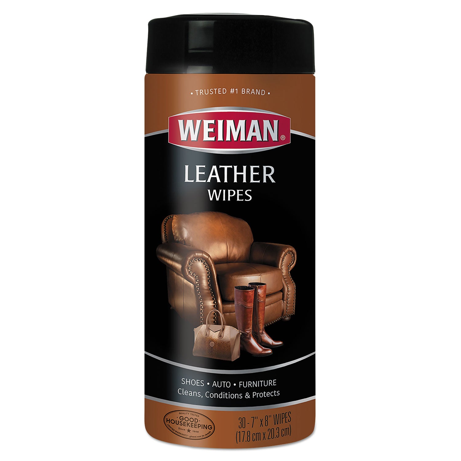 leather-wipes-1-ply-7-x-8-white-30-canister_wmn91 - 1