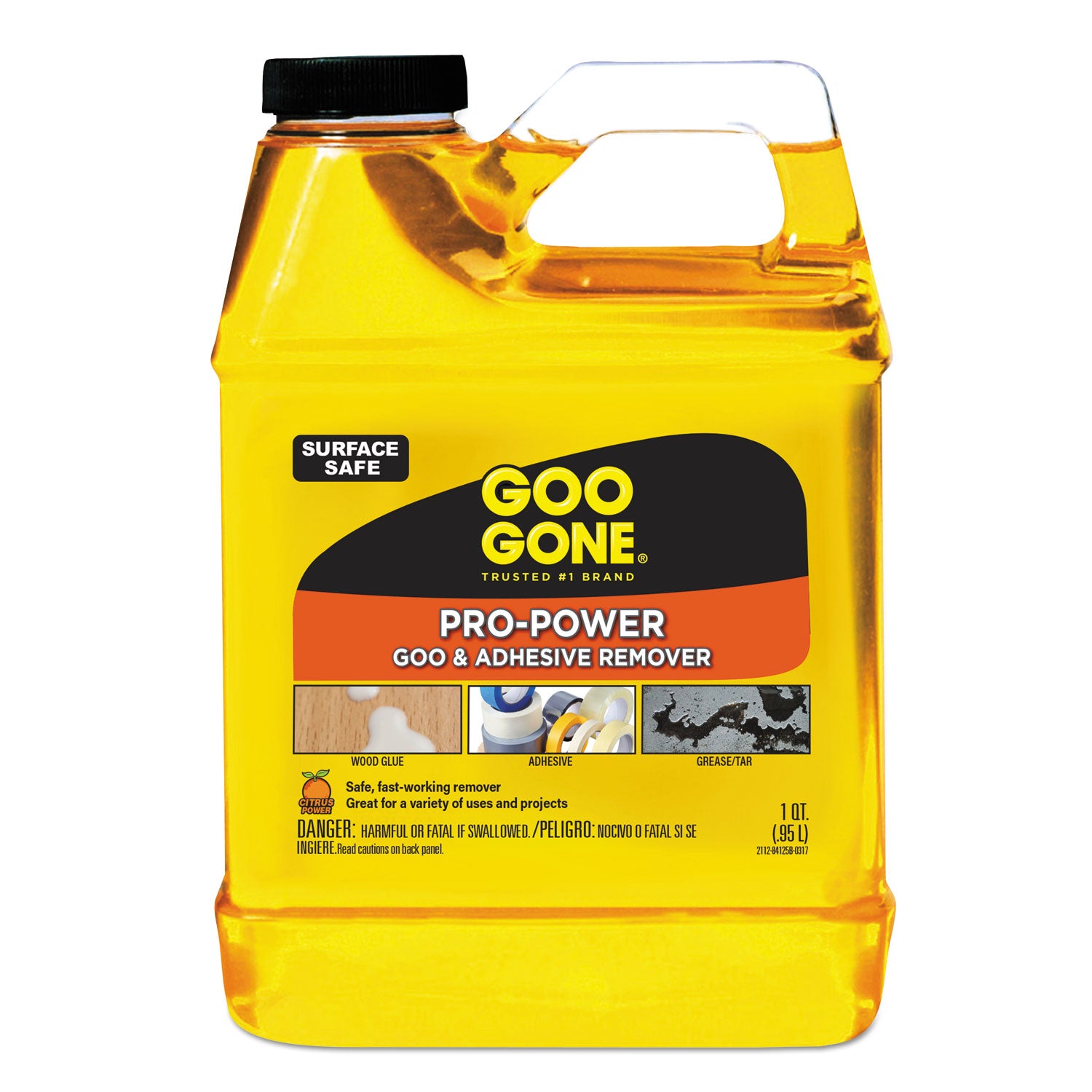 pro-power-cleaner-citrus-scent-1-qt-bottle-6-carton_wmn2112ct - 1