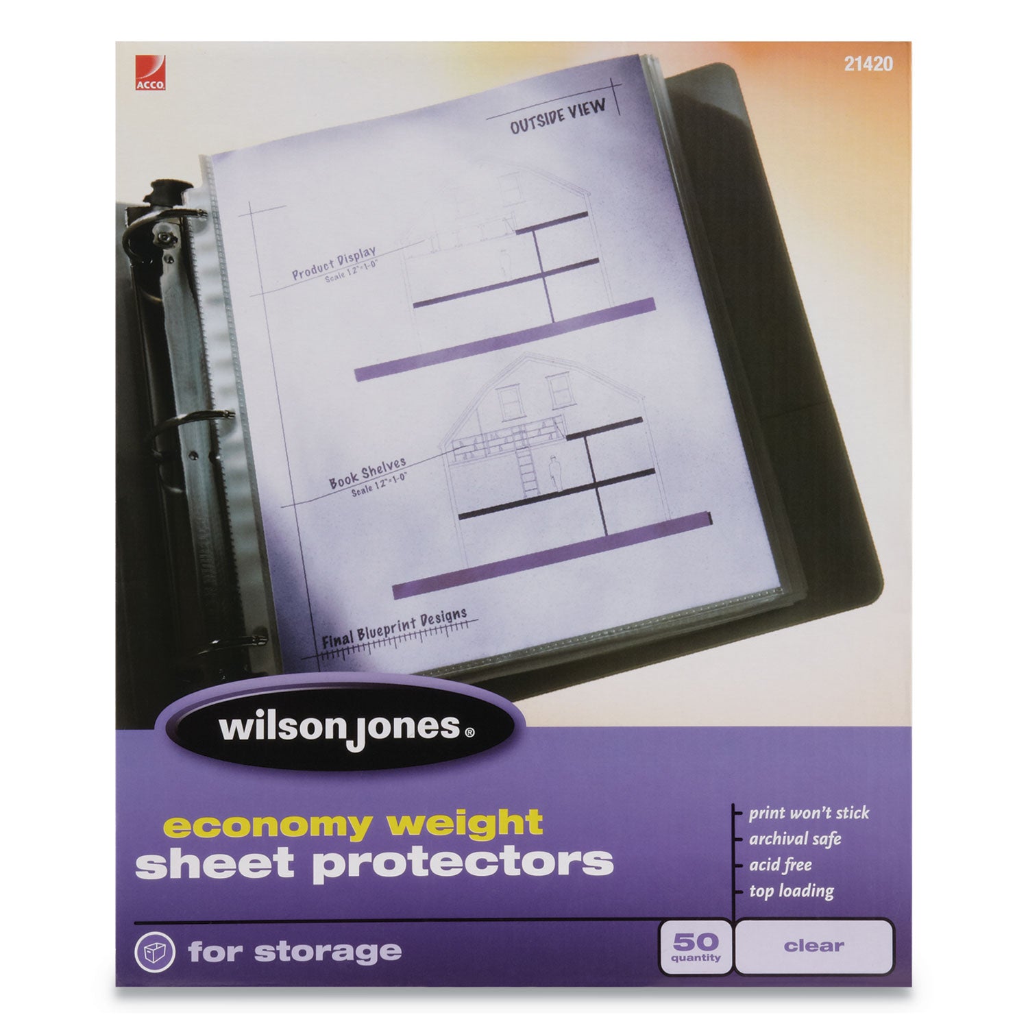 economy-weight-top-loading-sheet-protectors-letter-50-box_wlj21420 - 1