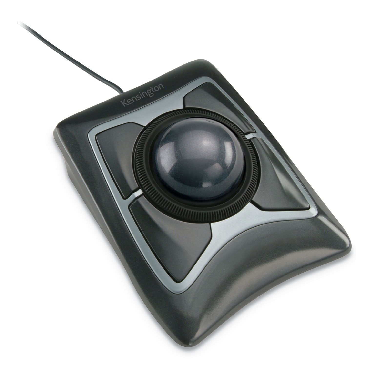 Expert Mouse Trackball, USB 2.0, Left/Right Hand Use, Black/Silver - 