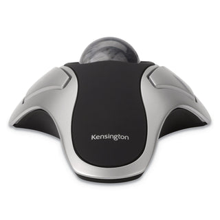 Orbit Optical Trackball Mouse, USB 2.0, Left/Right Hand Use, Black/Silver - 