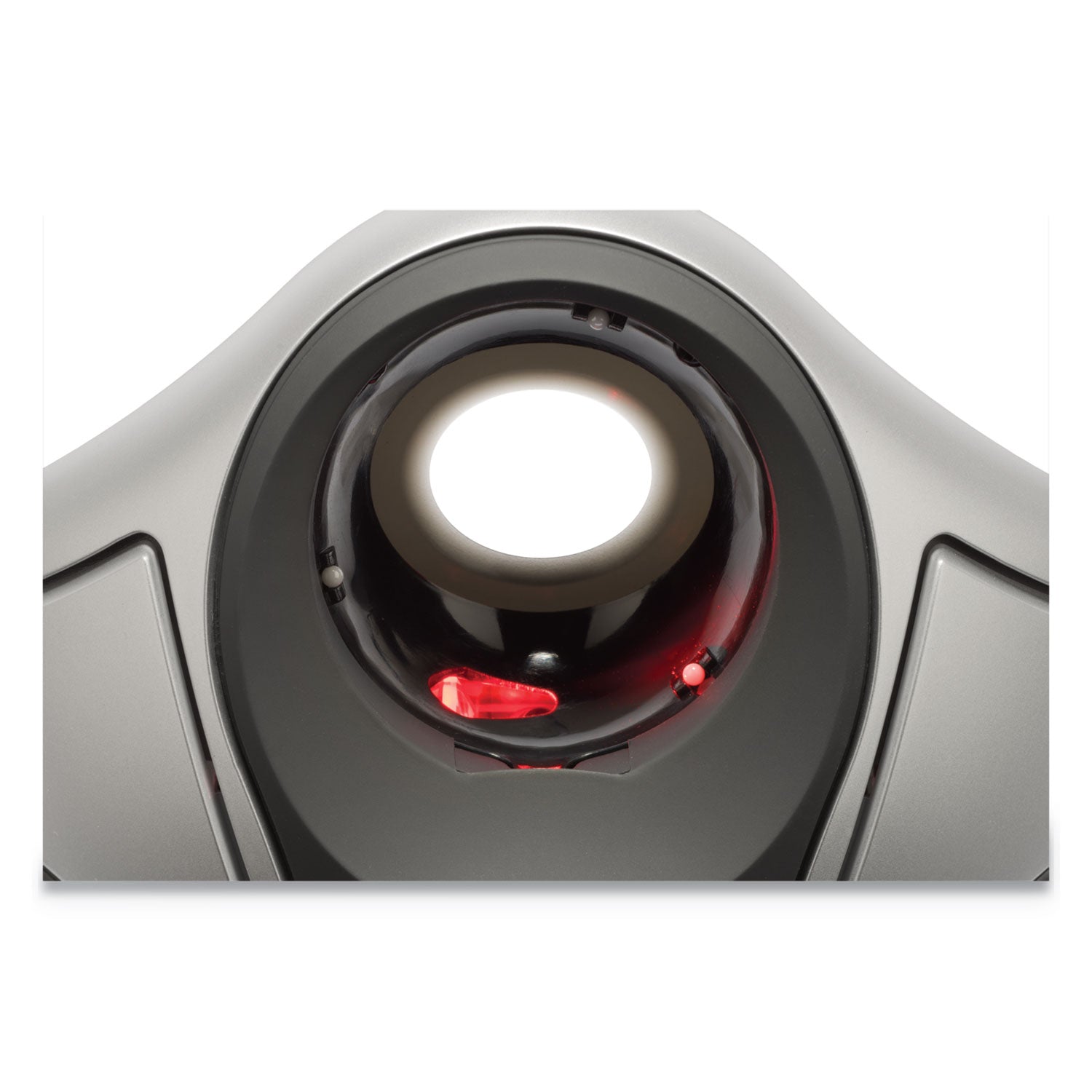 Orbit Optical Trackball Mouse, USB 2.0, Left/Right Hand Use, Black/Silver - 