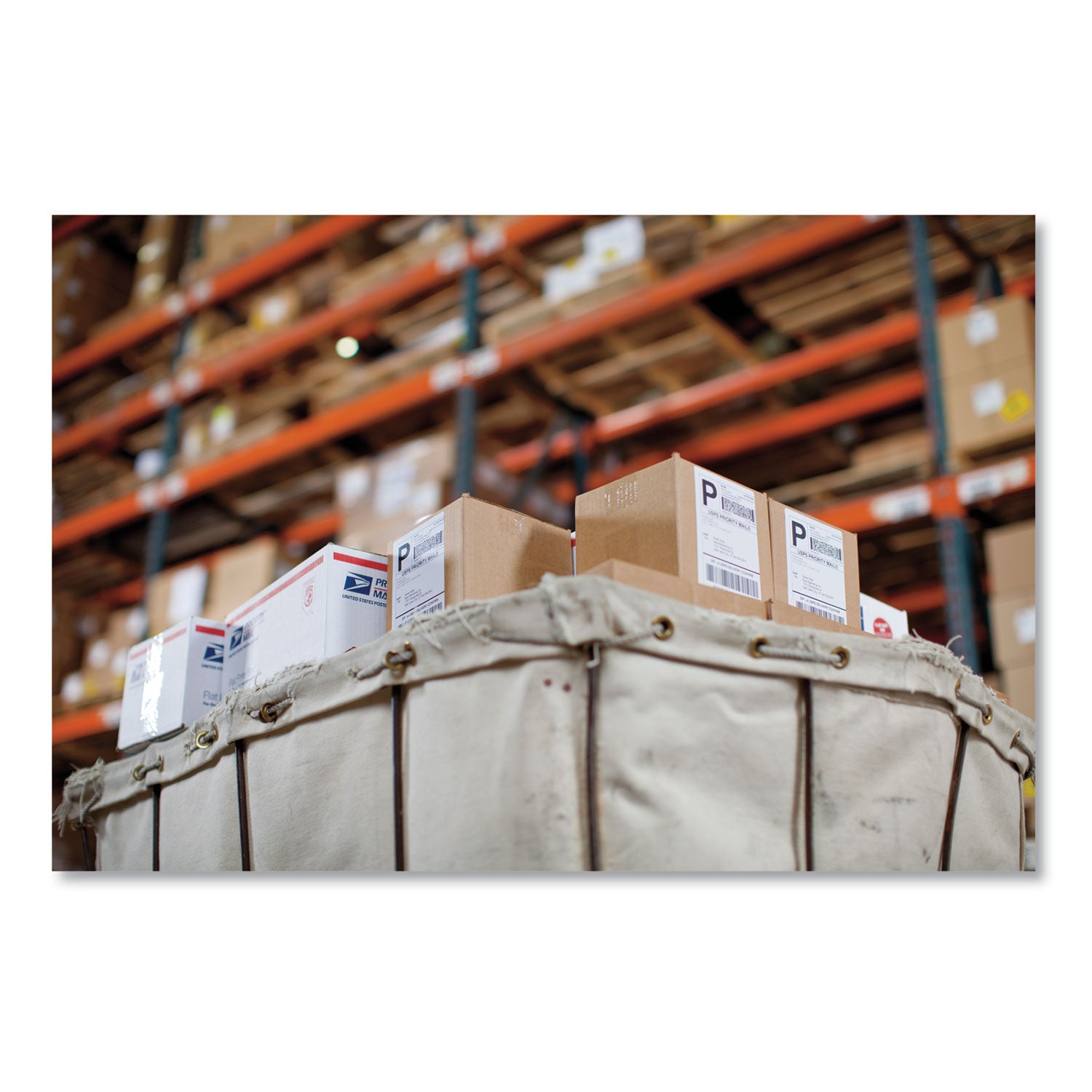 LW Extra-Large Shipping Labels, 4" x 6", White, 220 Labels/Roll, 10 Rolls/Pack