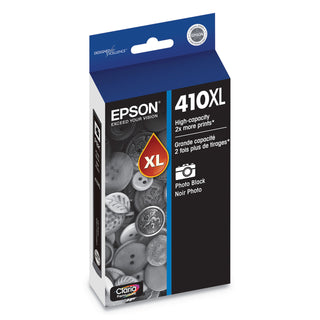 T410XL120-S (410XL) Claria High-Yield Photo Ink, 500 Page-Yield, Black