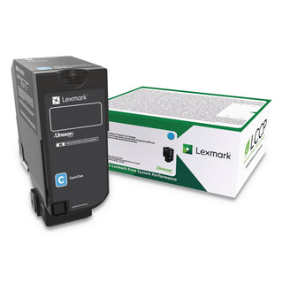 74C0HCG High-Yield Toner, 12,000 Page-Yield, Cyan