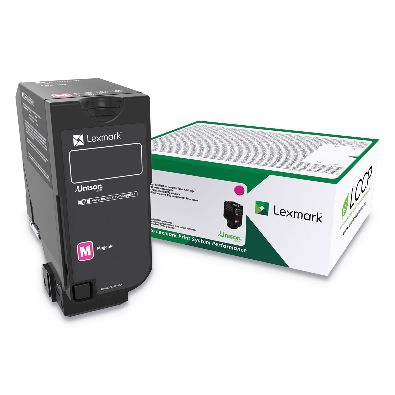 84c0hmg-unison-high-yield-toner-16000-page-yield-magenta_lex84c0hmg - 1