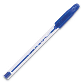 Paper Mate InkJoy 50 Stick Ballpoint Pens - Medium Pen Point - Blue - 1 Dozen
