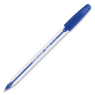 Paper Mate InkJoy 50 Stick Ballpoint Pens - Medium Pen Point - Blue - 1 Dozen