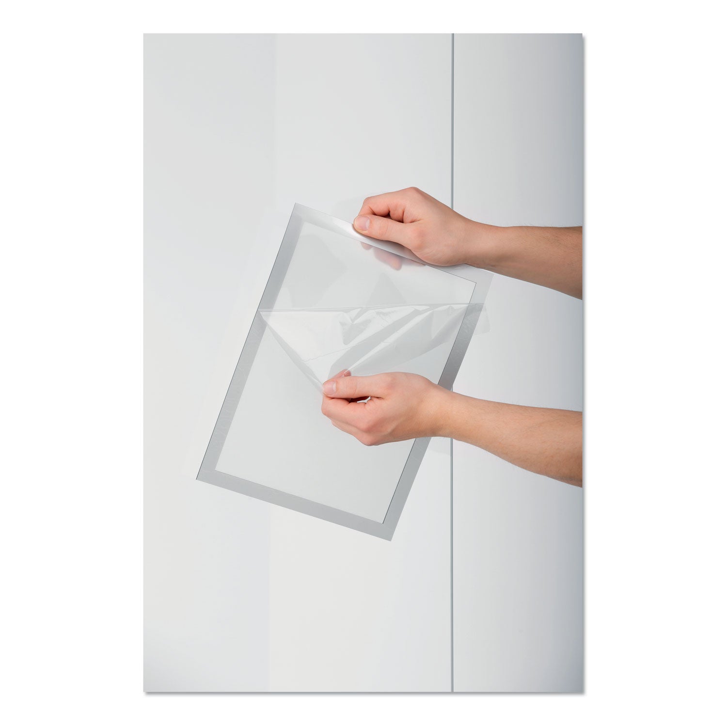 duraframe-sign-holder-85-x-11-silver-frame-2-pack_dbl476823 - 3