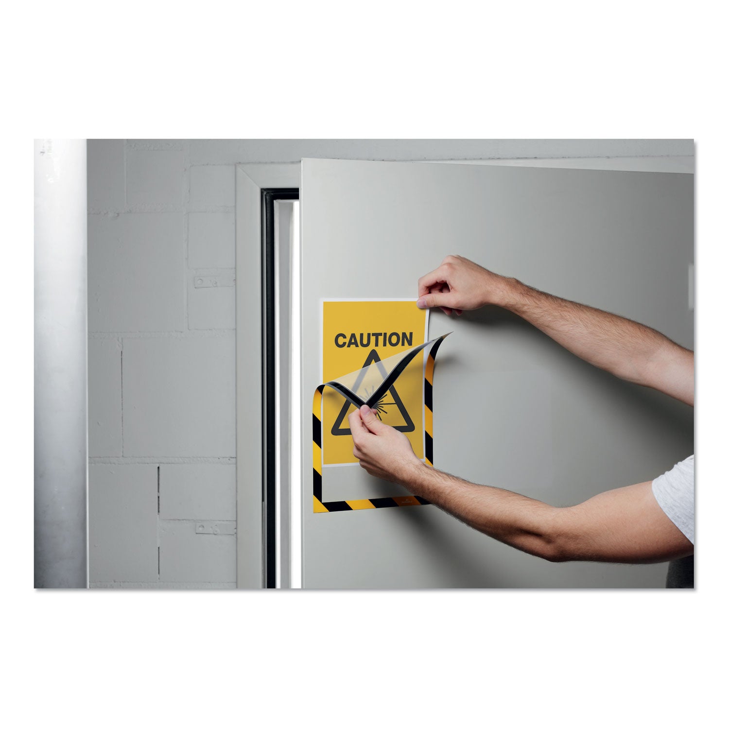 duraframe-security-magnetic-sign-holder-85-x-11-yellow-black-frame-2-pack_dbl4772130 - 7