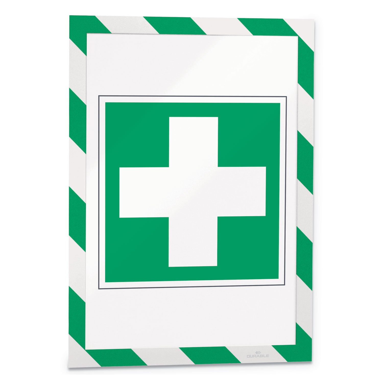 duraframe-security-magnetic-sign-holder-85-x-11-green-white-frame-2-pack_dbl4772131 - 3