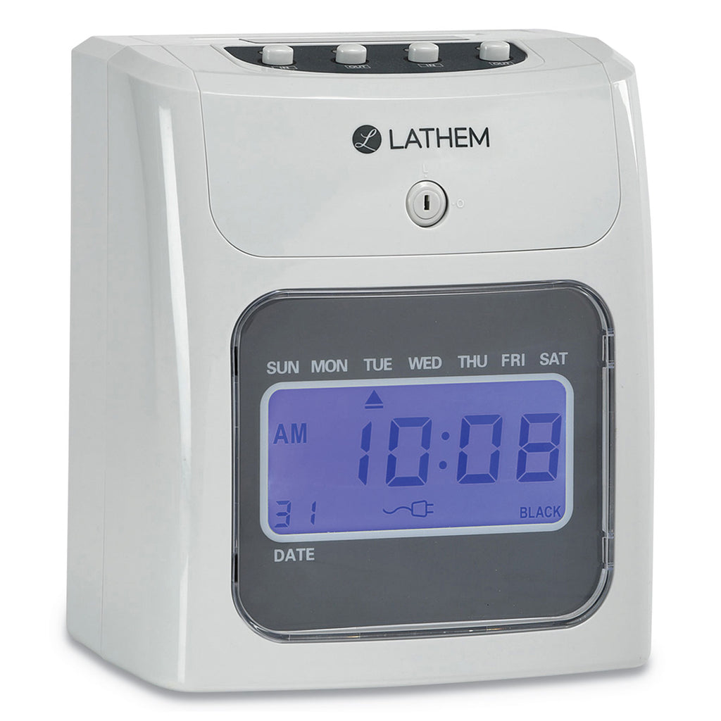 400e-top-feed-time-clock-bundle-digital-display-white_lth400ekit - 3