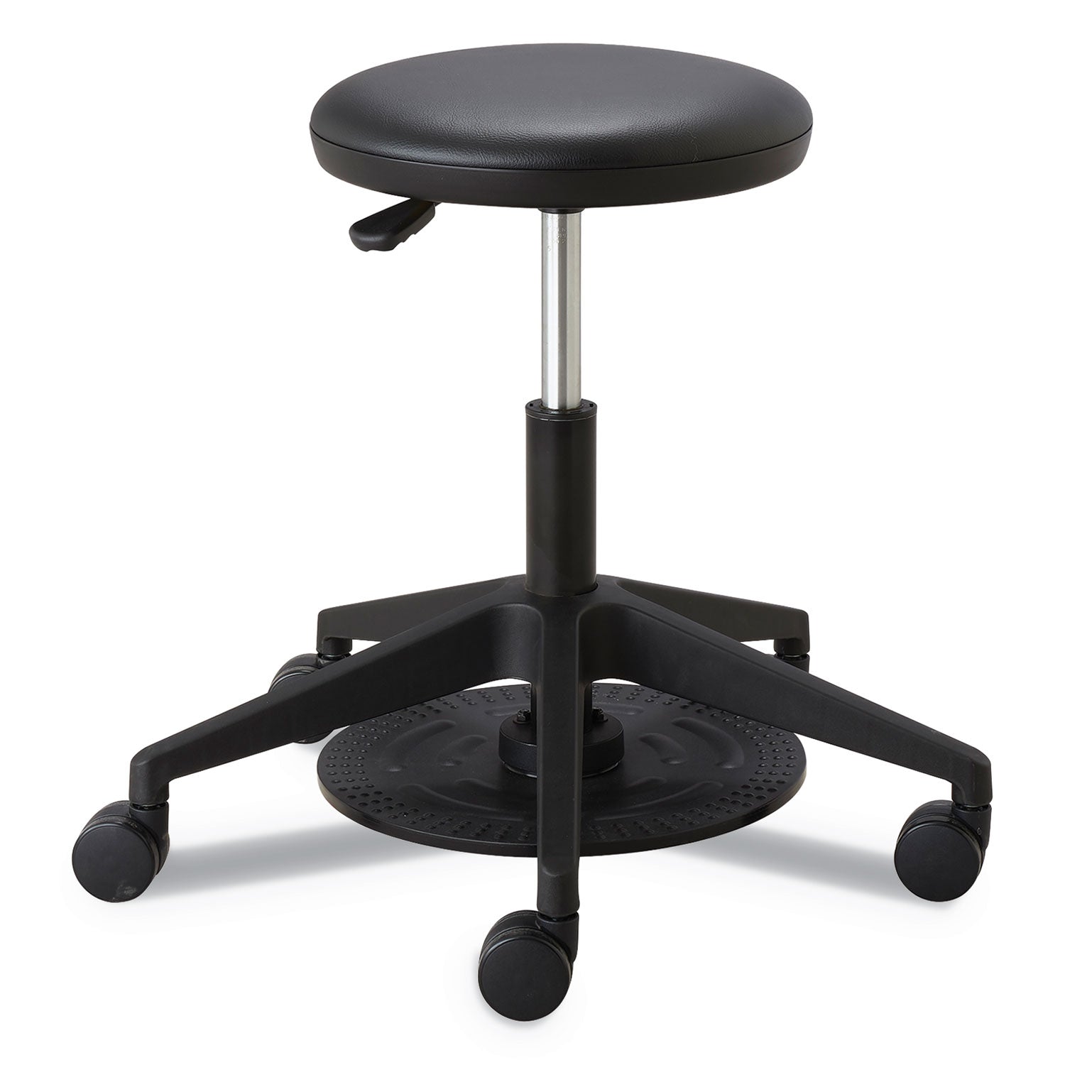 lab-stool-backless-supports-up-to-250-lb-1925-to-2425-seat-height-black_saf3437bl - 1