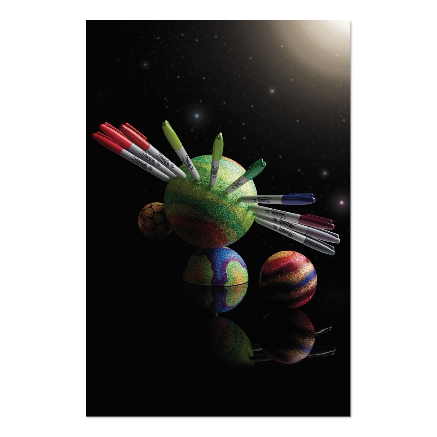 cosmic-color-permanent-markers-medium-bullet-tip-assorted-cosmic-colors-5-pack_san2010953 - 5