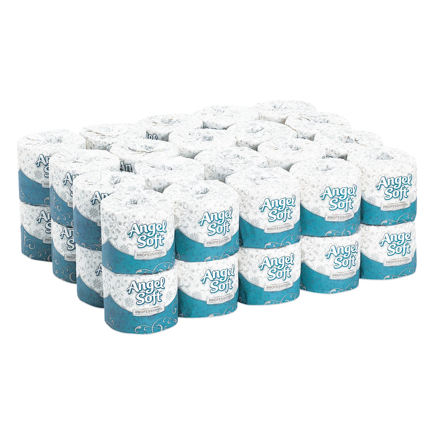 Angel Soft ps Premium Bathroom Tissue, Septic Safe, 2-Ply, White, 450 Sheets/Roll, 40 Rolls/Carton - 