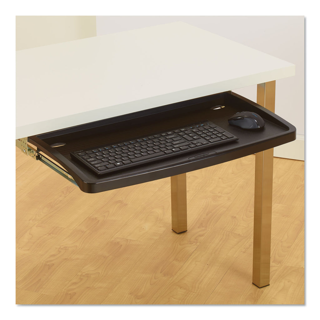Comfort Keyboard Drawer with SmartFit System, 26w x 13.25d, Black
