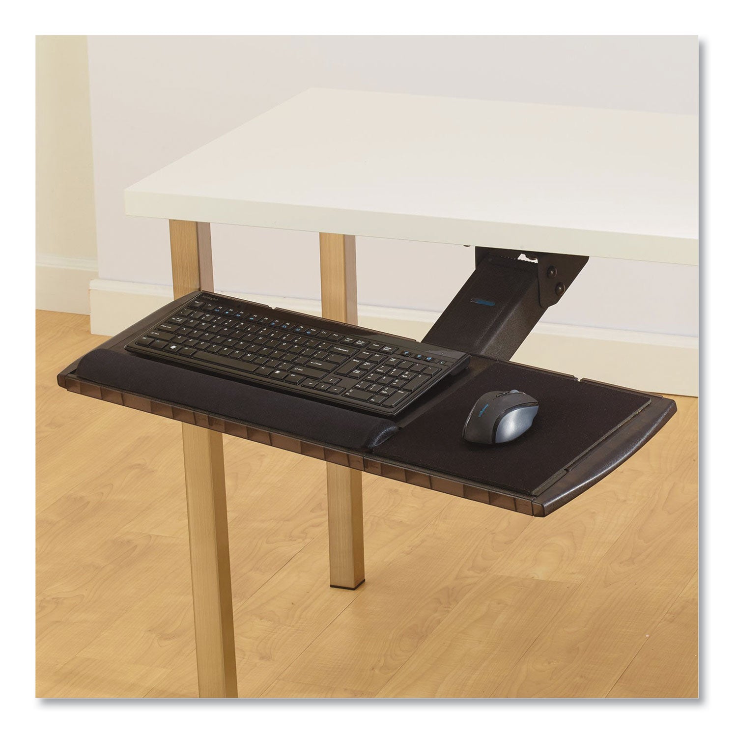 Adjustable Keyboard Platform with SmartFit System, 21.25w x 10d, Black - 