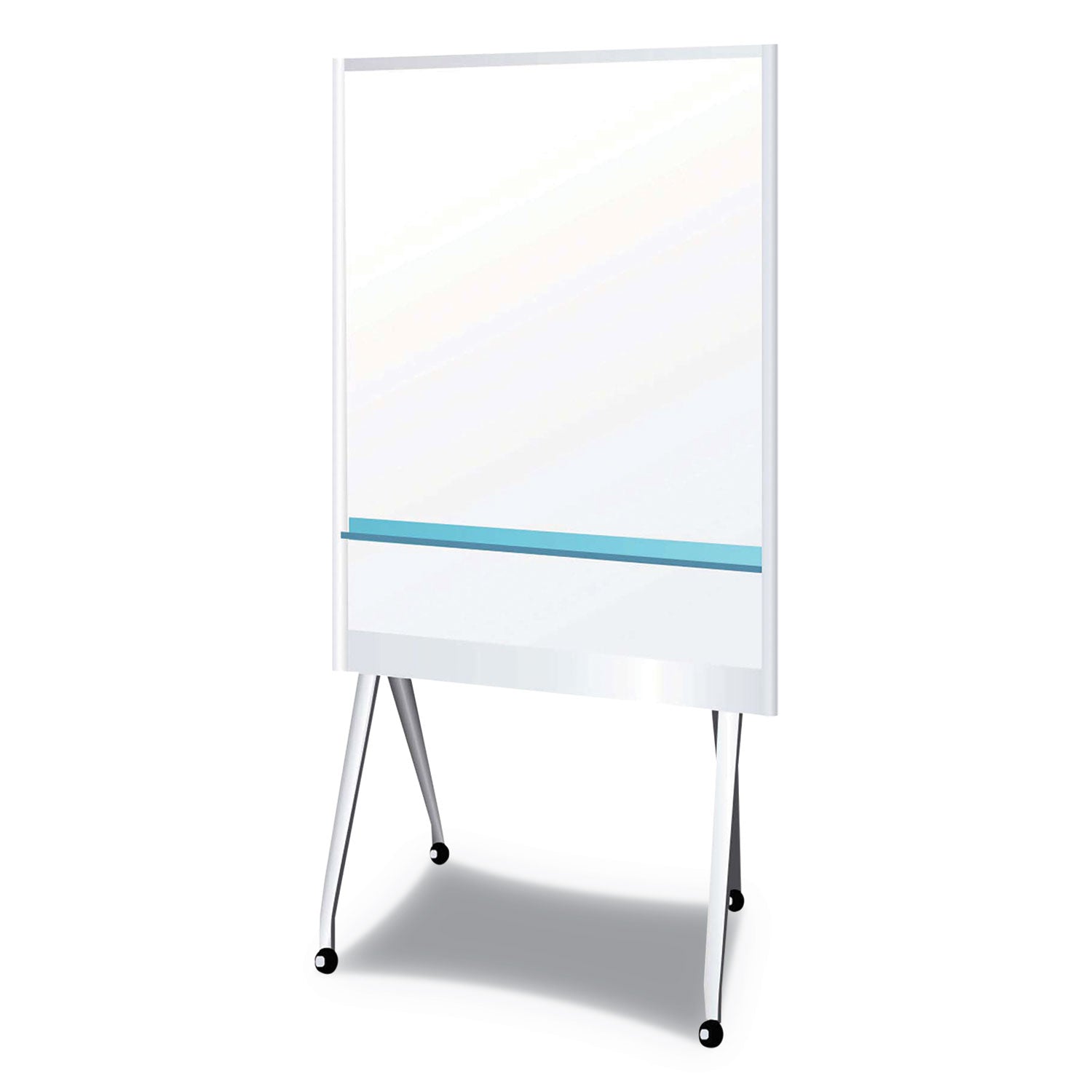 mobile-partition-board-383-x-708-white-surface-light-gray-aluminum-frame_pls912mpblg - 1