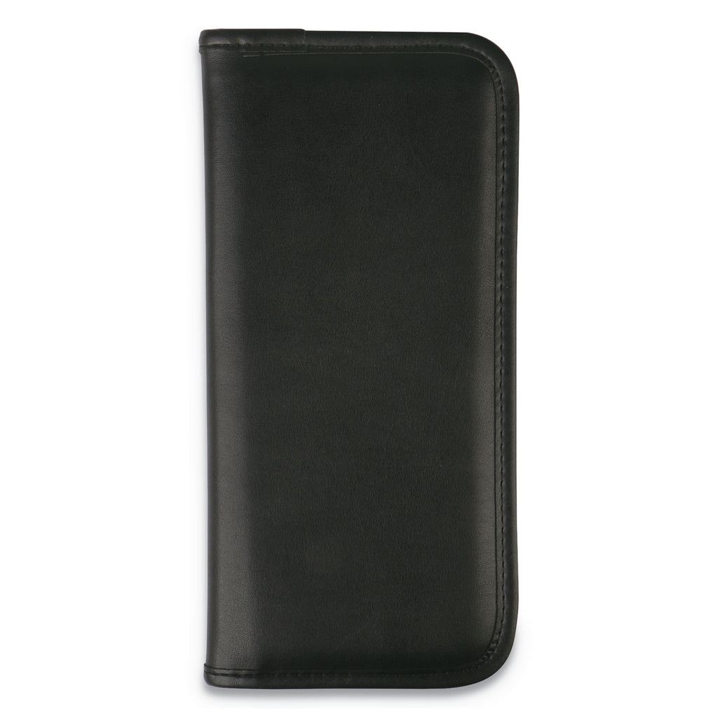 business-card-holder-holds-160-35-x-2-cards-475-x-1013-vinyl-black_unv26850 - 2
