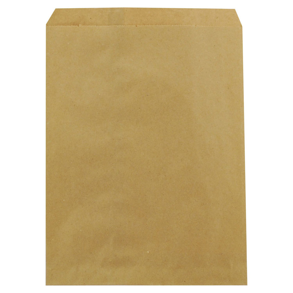 Kraft Paper Bags, 8.5" x 11", Brown, 2,000/Carton