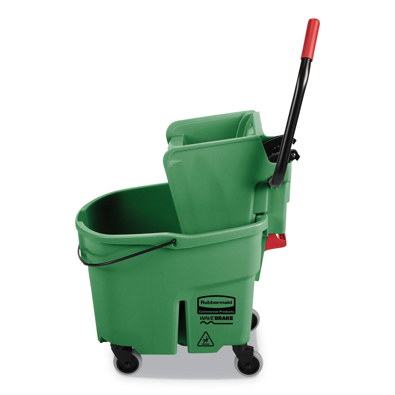 wavebrake-20-bucket-wringer-combos-side-press-35-qt-plastic-green_rcpfg758888grn - 2