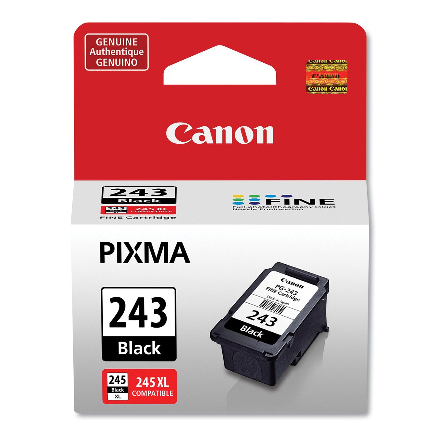 1287C001 (PG-243) Ink, Black