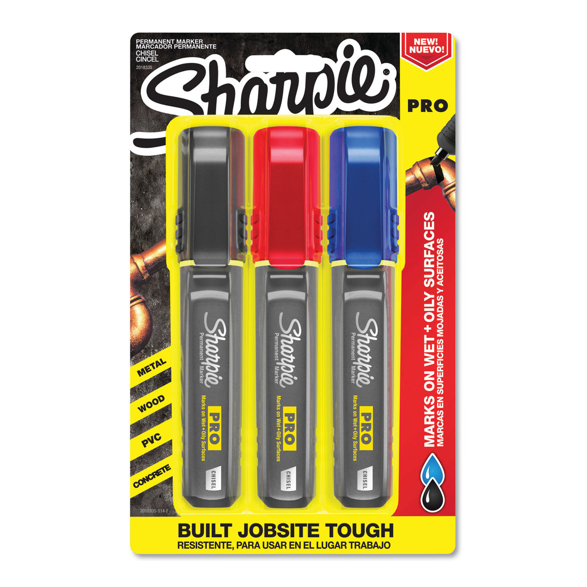 pro-permanent-marker-broad-chisel-tip-assorted-colors-3-pack_san2178474 - 1