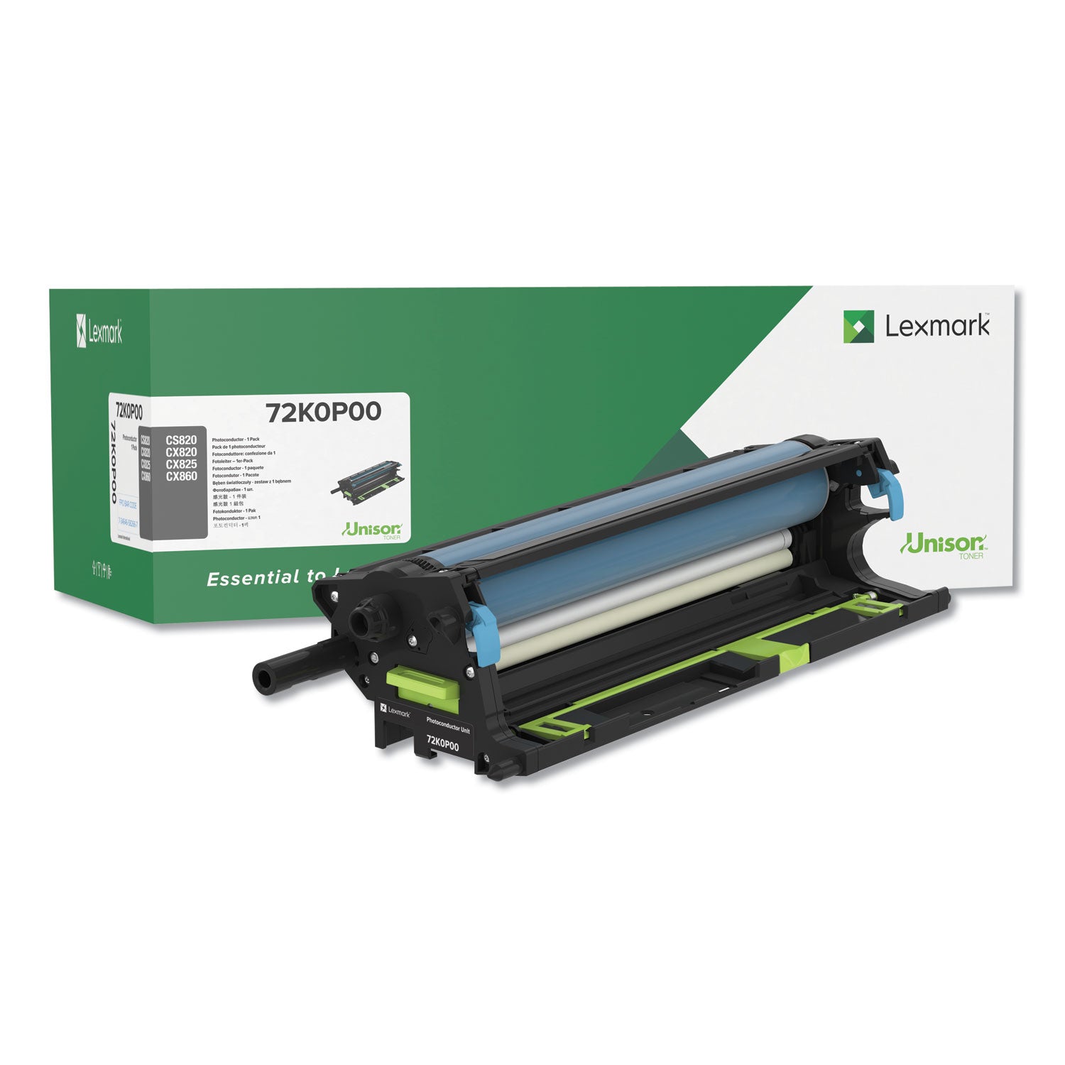 72k0fk0 Return Program Photoconductor Kit, 500 Page-Yield, Black