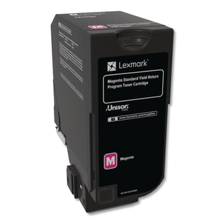 74C1SM0 Return Program Unison Toner, 7,000 Page-Yield, Magenta