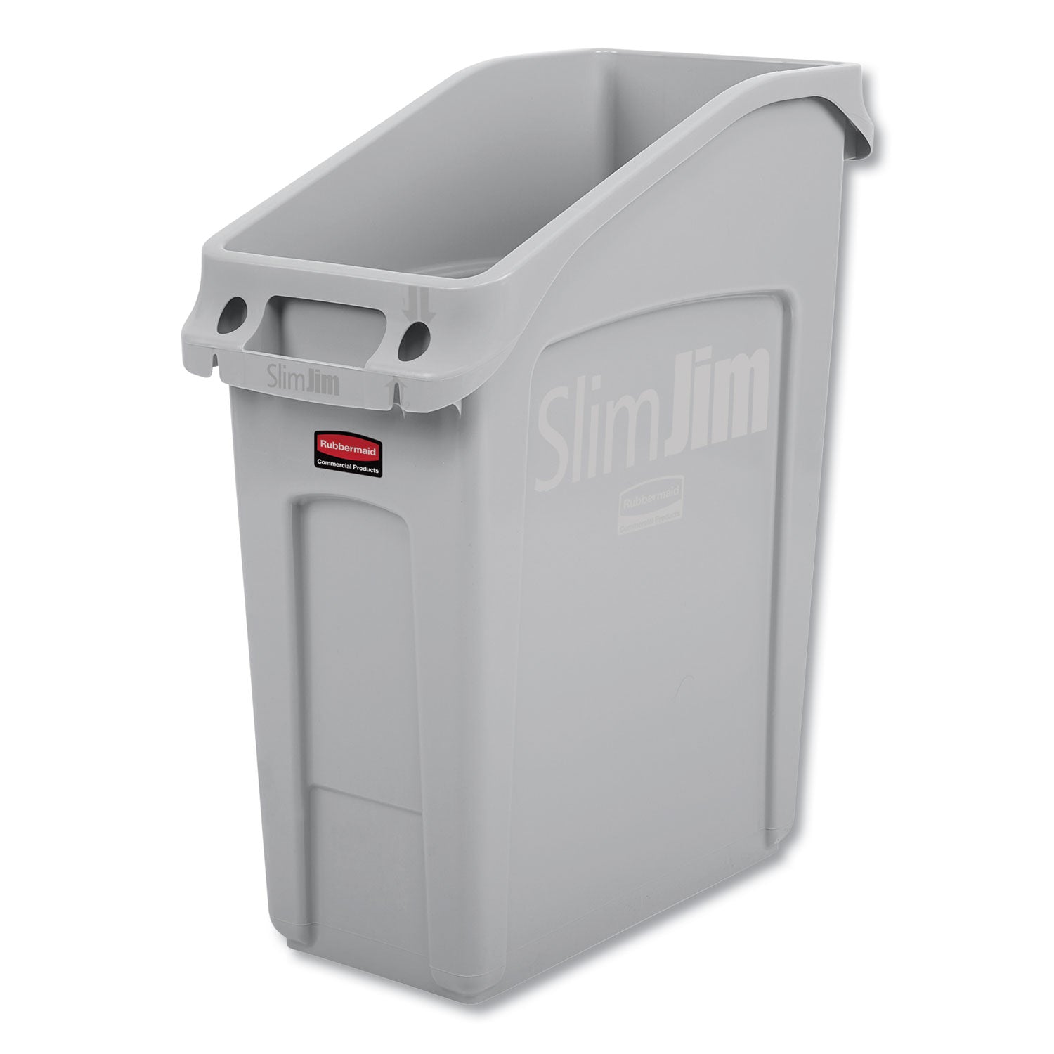 slim-jim-under-counter-container-13-gal-polyethylene-gray_rcp2026695 - 1