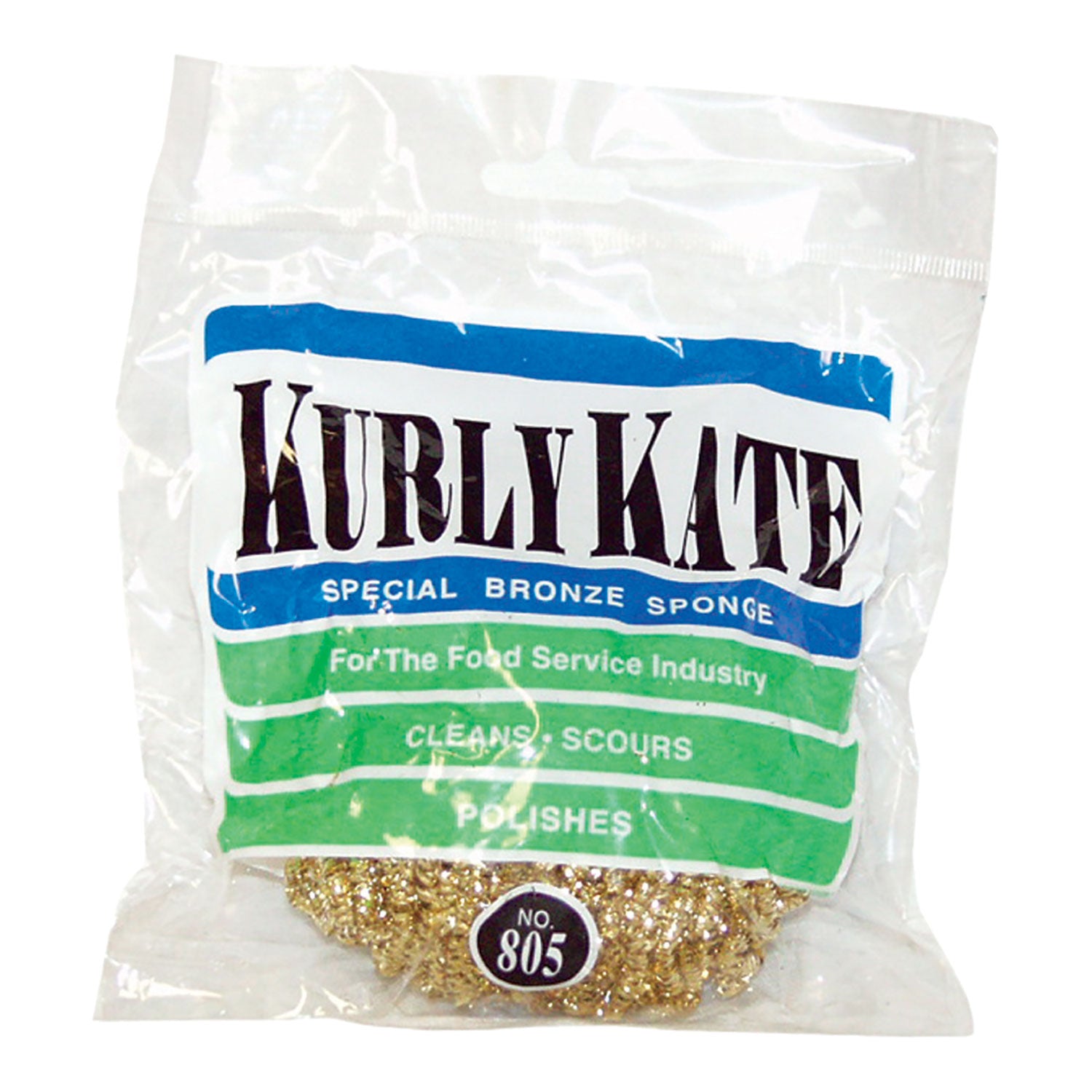 Brass Scrubber, 50 g, Gold, 72/Carton