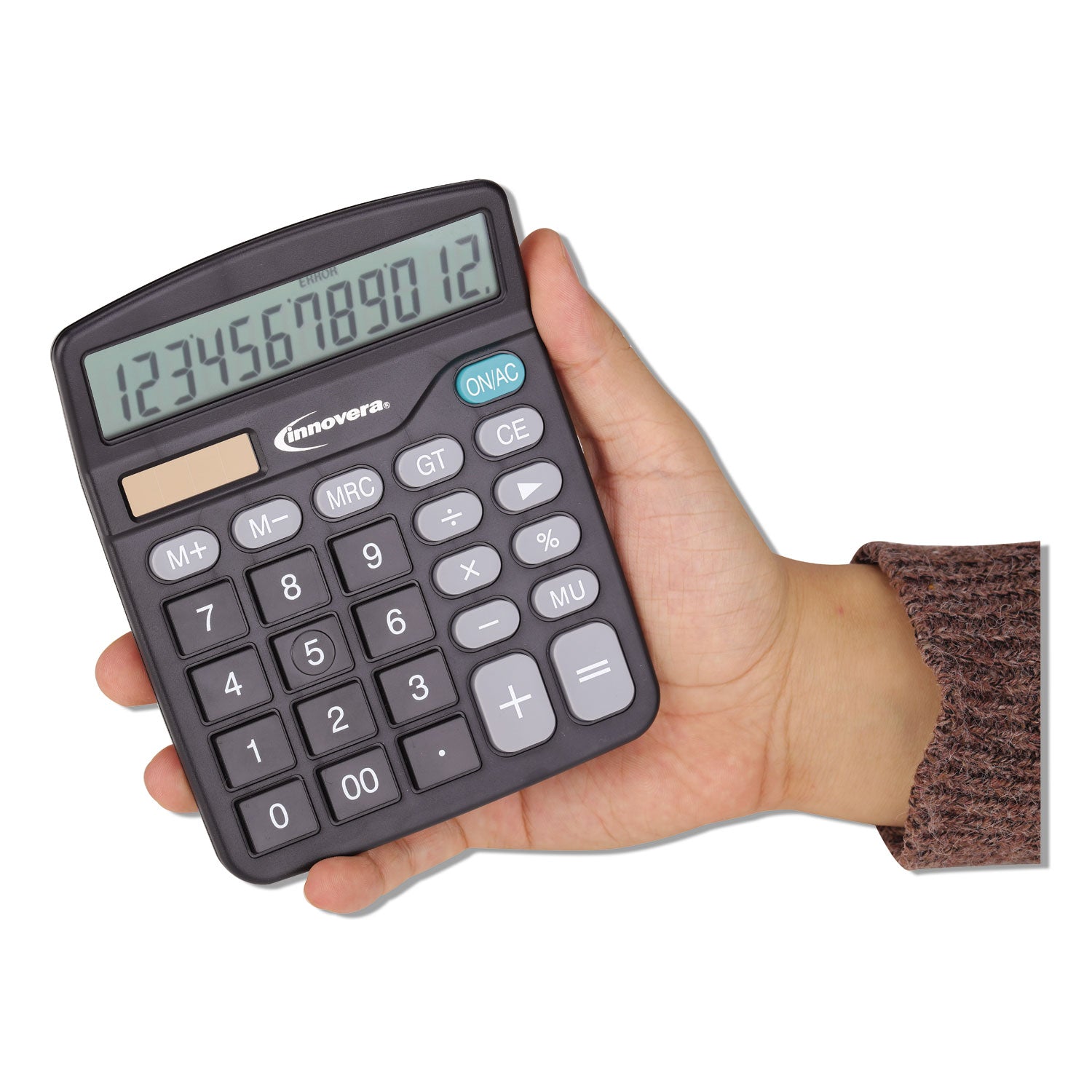 15923 Desktop Calculator, 12-Digit LCD
