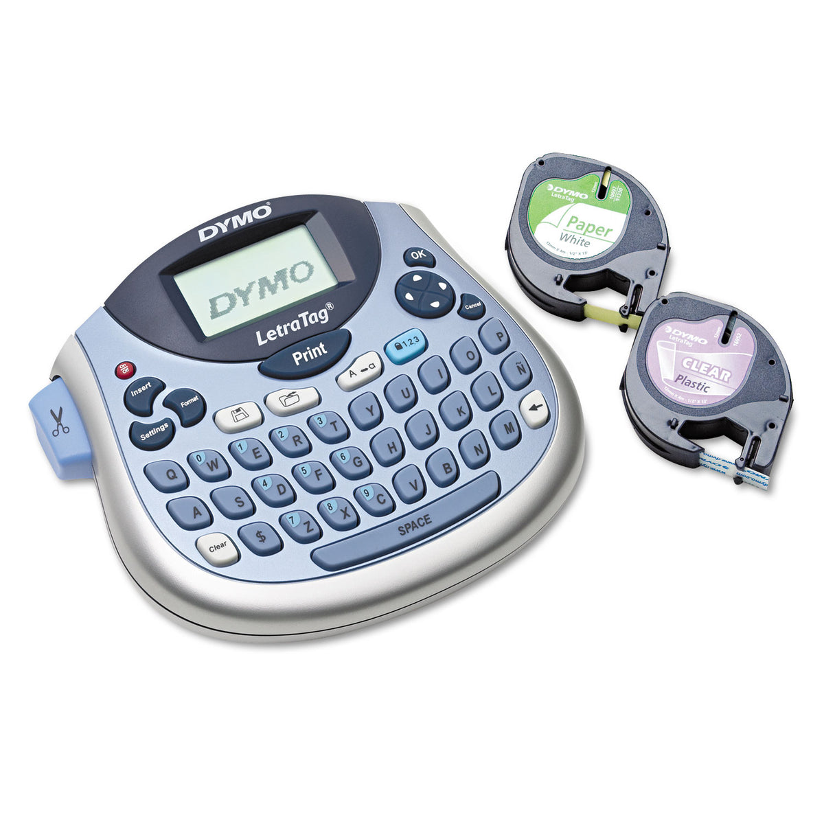 LetraTag 100T Label Maker, 2 Lines, 6.7 x 2.8 x 5.7