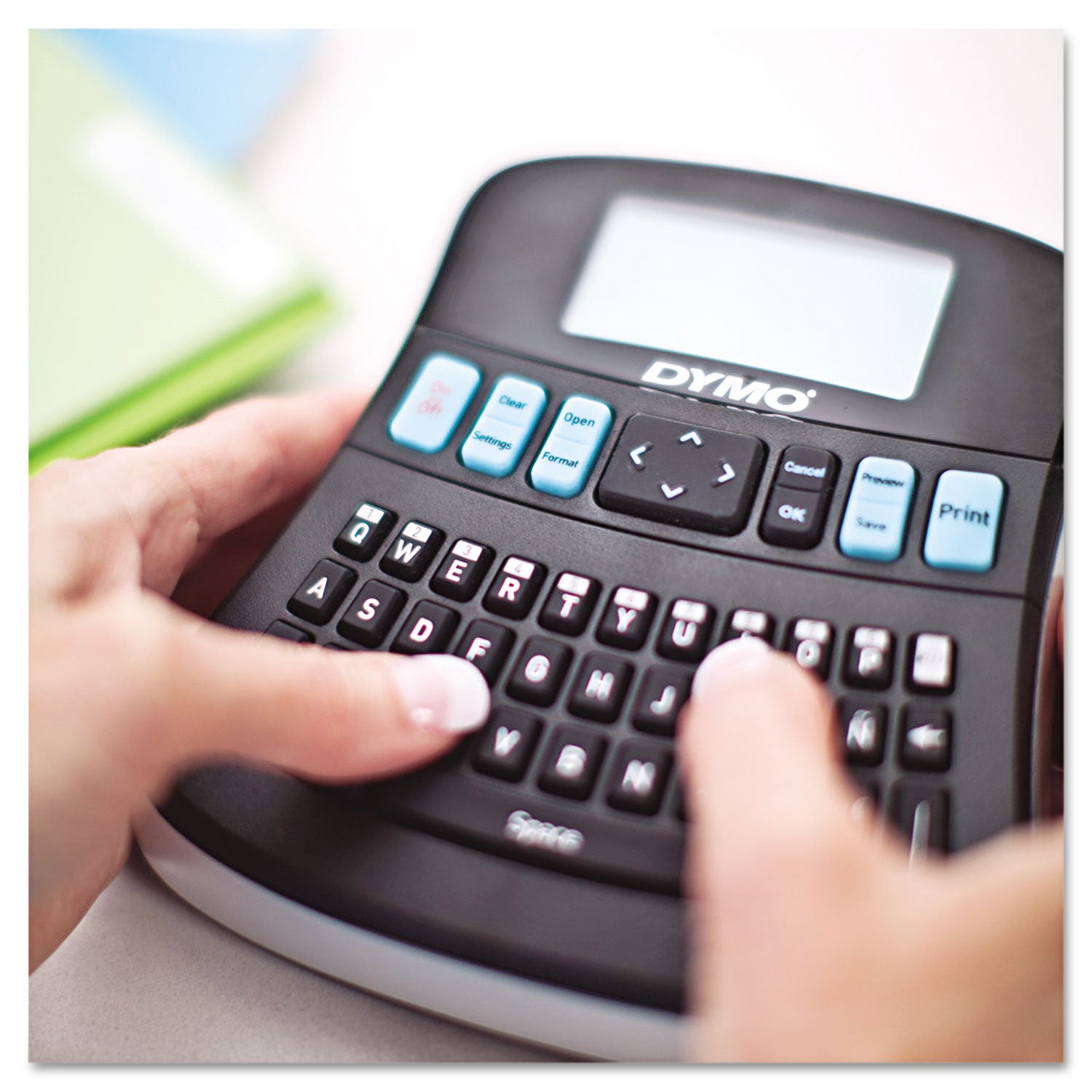 LabelManager 210D Label Maker, 2 Lines, 6.1 x 6.5 x 2.5