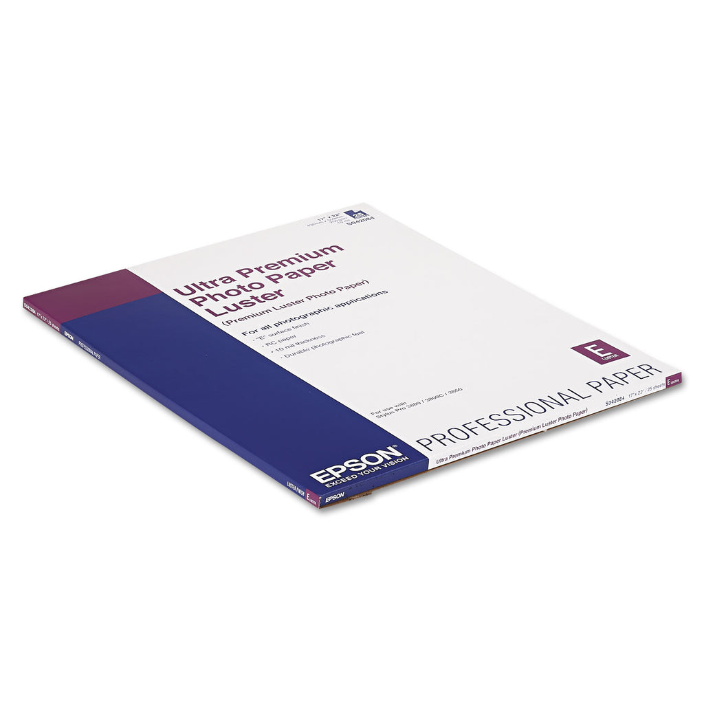 ultra-premium-photo-paper-10-mil-17-x-22-luster-white-25-pack_epss042084 - 2