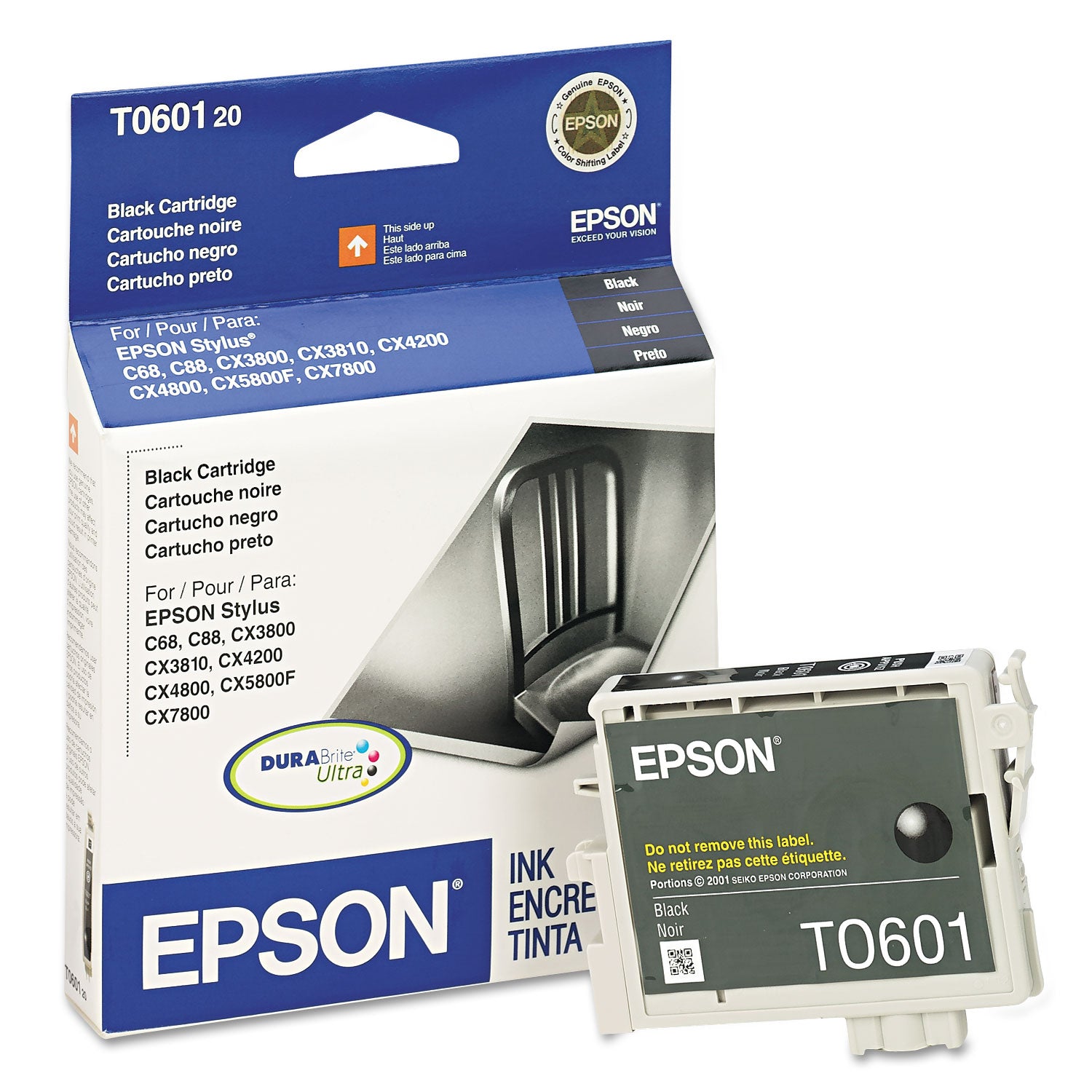 T060120-S (60) DURABrite Ink, 450 Page-Yield, Black